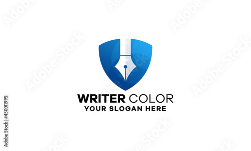 Writer Gradient Logo