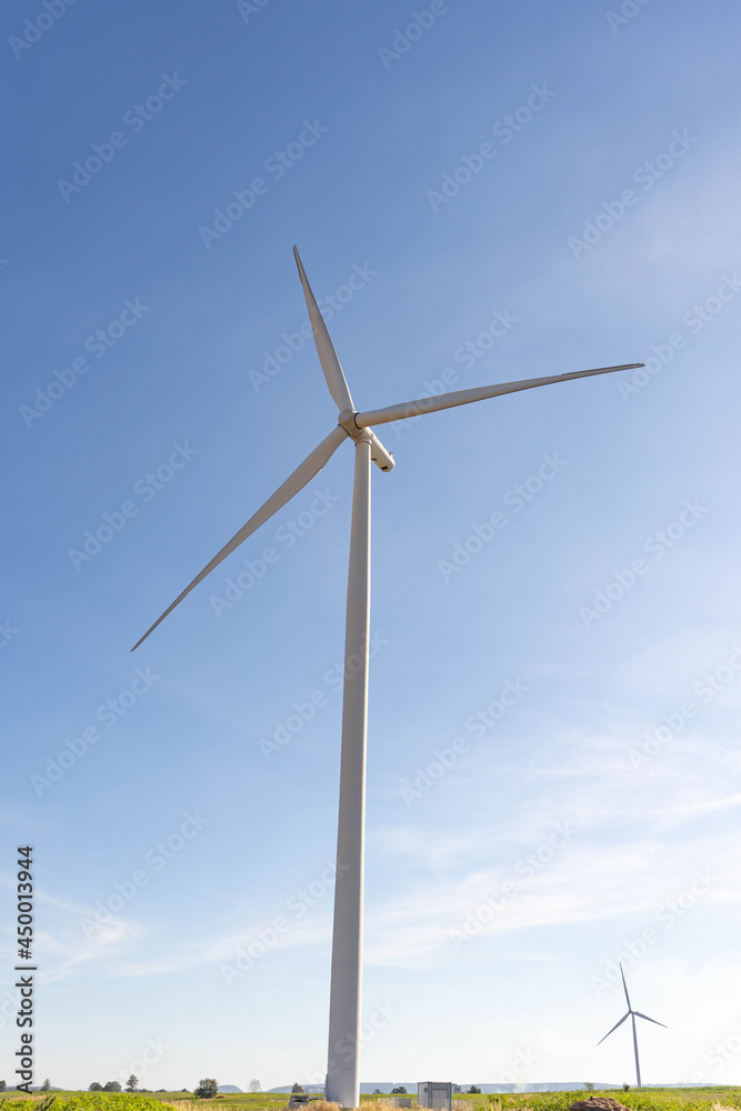 Wind turbines are alternative electricity sources, the concept of sustainable resources, Beautiful sky with wind generators turbines, Renewable energy Wind turbines are alternative electricity sources, the concept of sustainable resources, Beautiful sky with wind generators turbines, Renewable energy