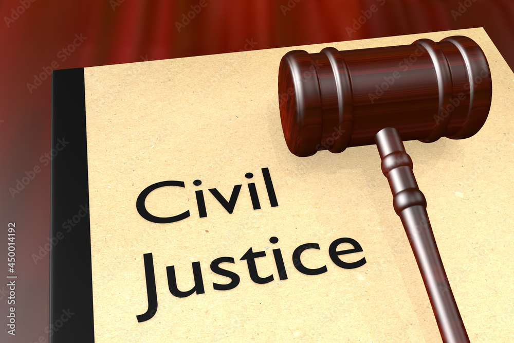Civil Justice concept