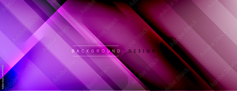 Abstract background. Shadow lines on bright shiny gradient background. Abstract background. Shadow lines on bright shiny gradient background.