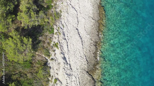 Wallpaper Mural Aerial view of Palinski otoci islands in Hvar, Adriatic Sea in Croatia Torontodigital.ca