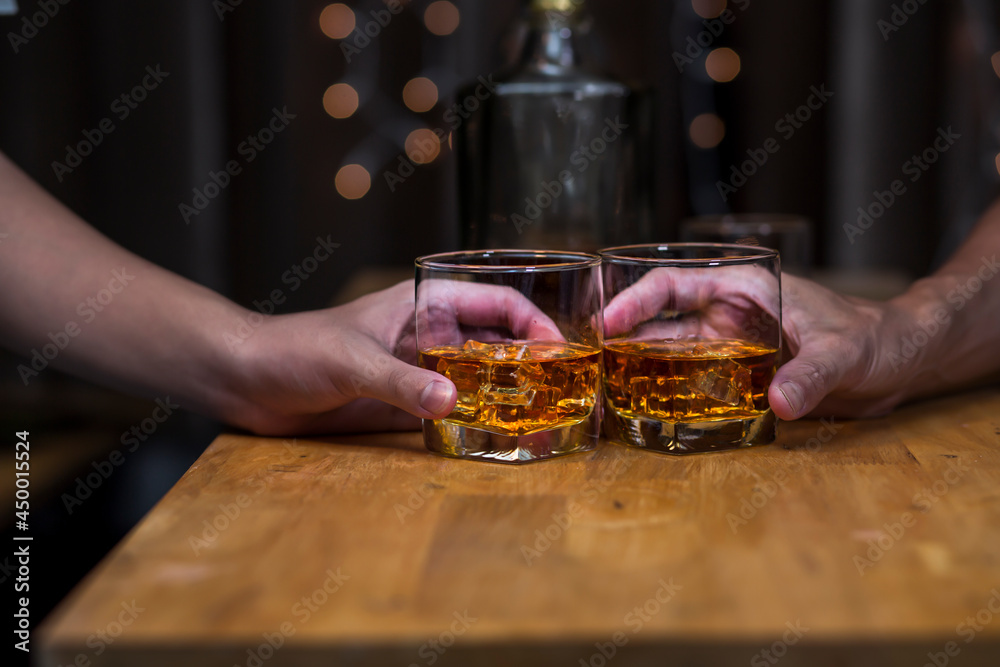 whiskey, for a friendly party in a bar or a restaurant. whiskey, for a friendly party in a bar or a restaurant.