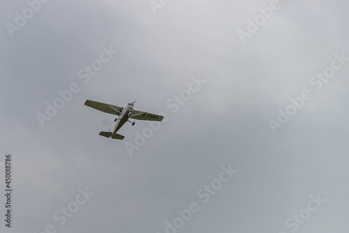 Canvastavla Light general aviation plane takeoff