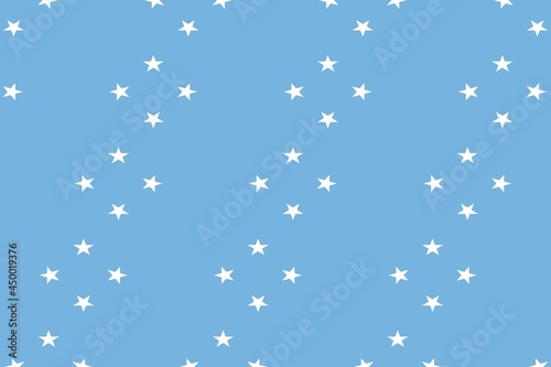 Simple geometric pattern in the colors of the national flag of Federated States of Micronesia