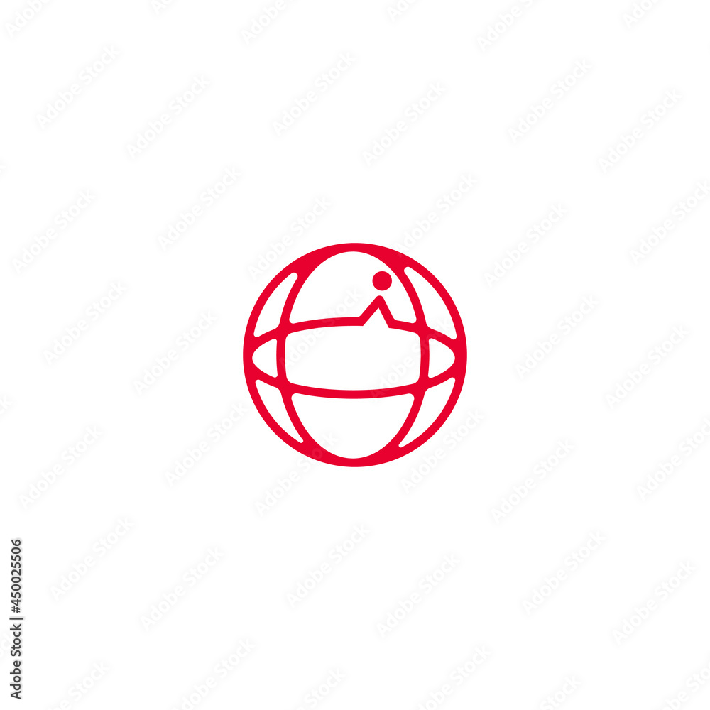 global 360 degree finance vector logo design global 360 degree finance vector logo design