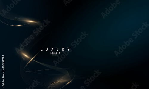 abstract black line arts background luxury white gold Modern