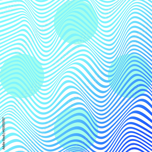 ABSTRACT COLORFUL GRADIENT WAVY LINES PATTERN BACKGROUND. COVER DESIGN 