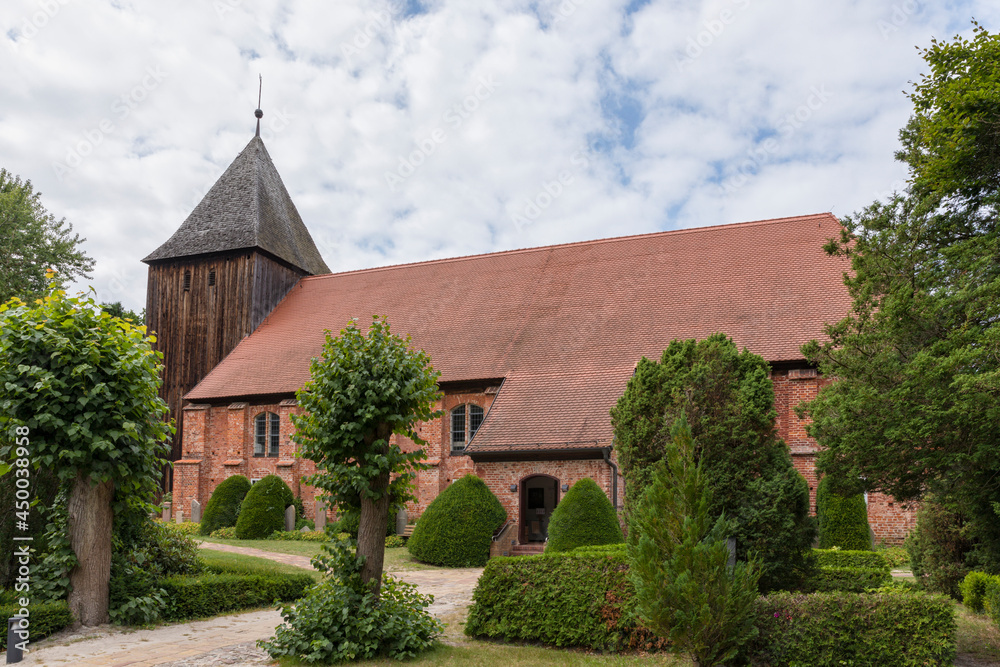 Seaman's church at Prerow, Mecklenburg-Vorpommern, Germany