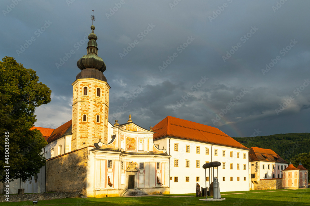 Kostanjevica Castle - Bozidar Jakac Gallery in Slovenia