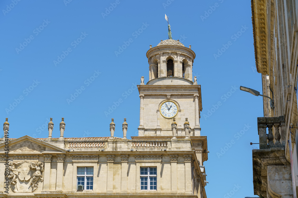 clock tower in Arles France