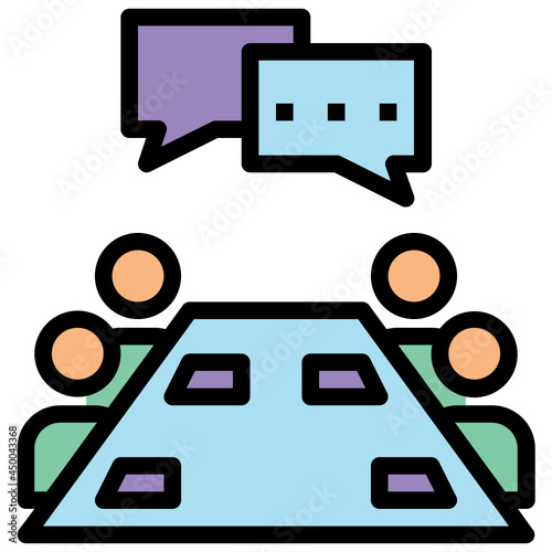 talking