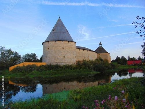 castle  in the country in Old Ladoga  first princely headquarters of ancient Russia 