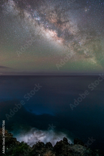 Milkyway above the Island