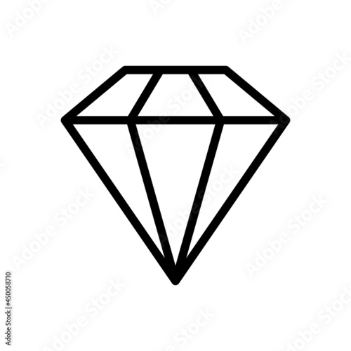 Jewel icon vector set. jewelry illustration sign collection. bijouterie symbol or logo.