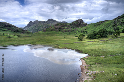 Blea Tarn the Langdale Pikes and Side Pike