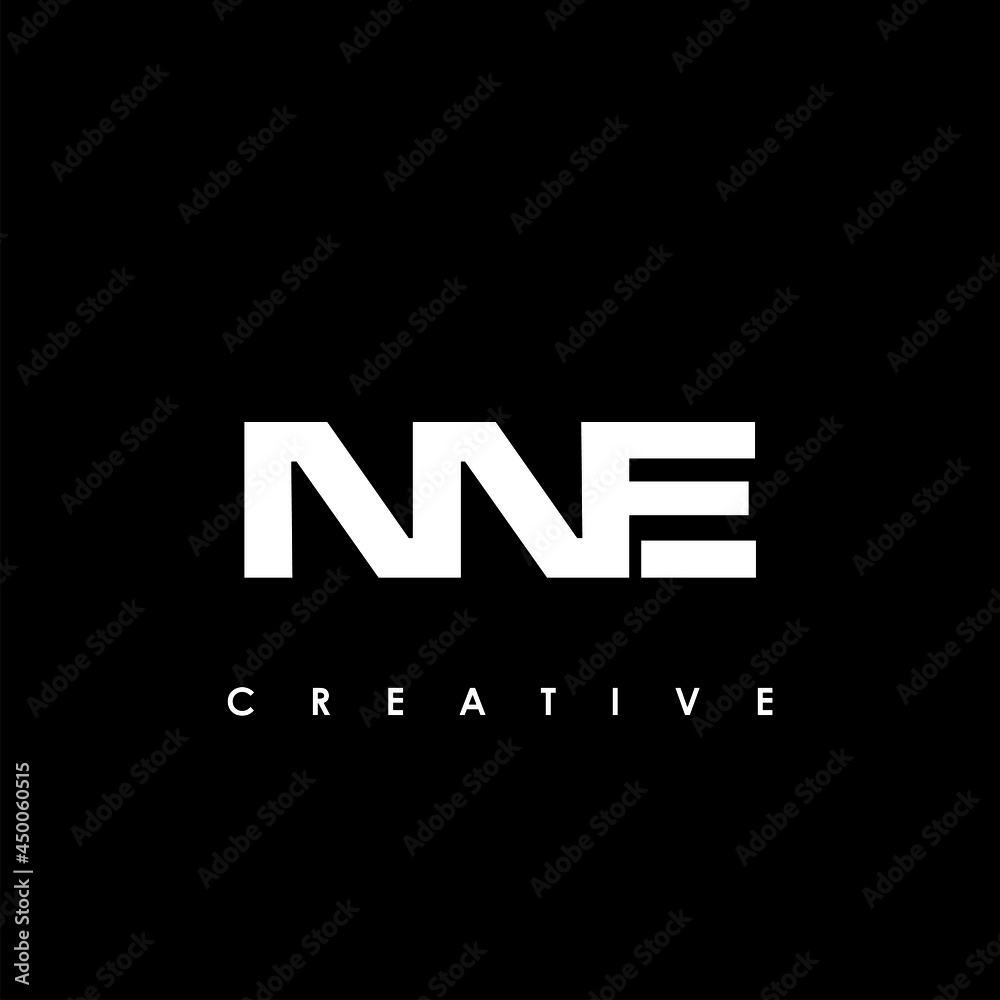 NNE Letter Initial Logo Design Template Vector Illustration