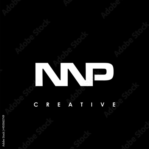 NNP Letter Initial Logo Design Template Vector Illustration