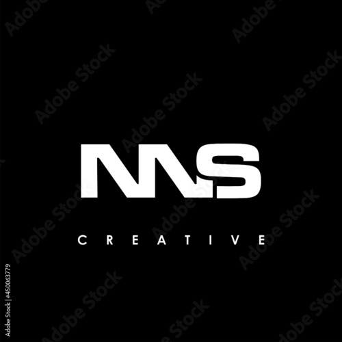 NNS Letter Initial Logo Design Template Vector Illustration