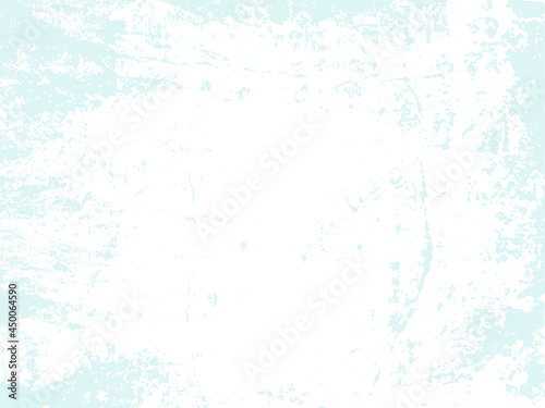 Isolated blue grunge background. Backdrop vector illustration.  Blue on white. © Xenia