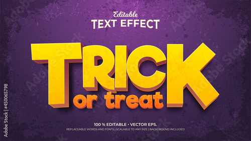Text Effect - Trick or Treat