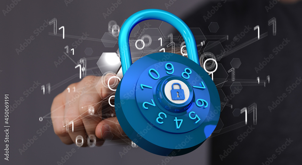 Cybersecurity and information or network protection. Future technology Cybersecurity and information or network protection. Future technology