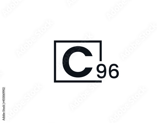 C96, 96C Initial letter logo