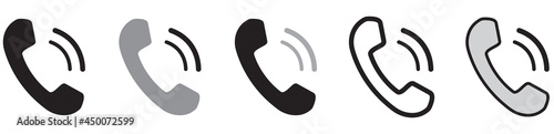 ICÔNE TÉLÉPHONE FIXE