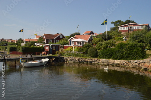 Beautiful nature and landscapes around the archipelago and islands in Blekinge Skärgård, Sweden