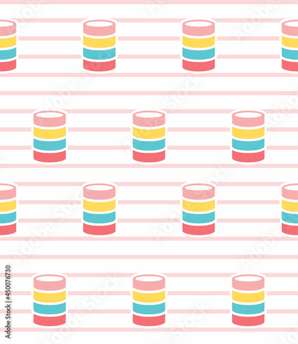 Abstract colorful stipe illustration pattern