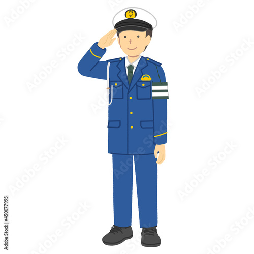 警察官の男性　：　交通警察
