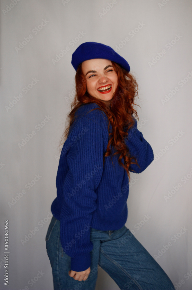 portrait of a girl with red hair portrait of a girl with red hair