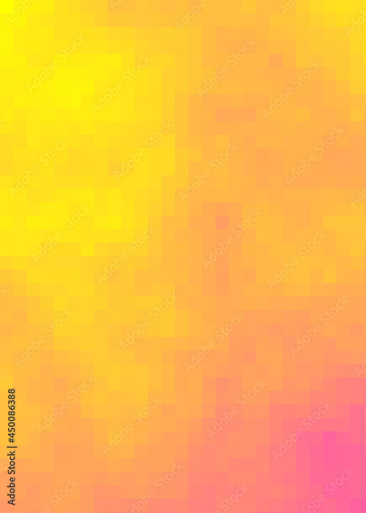 Fototapeta premium Color Pixels Cloud Abstract Computational Generative Art background illustration