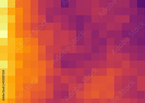 Color Pixels Cloud Abstract Computational Generative Art background illustration