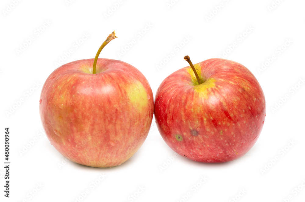 Ripe apple isolated on a white background. Ripe apple isolated on a white background.