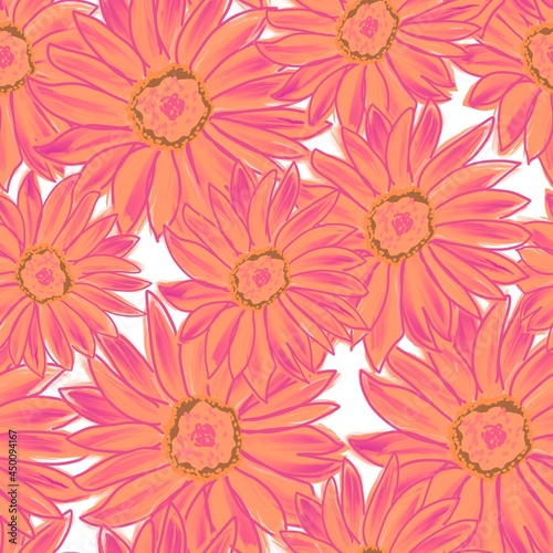 seamless floral pattern © Natalya
