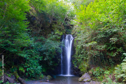 Putzubeltz Ur-jauzia waterfall, Arantza, Navarre