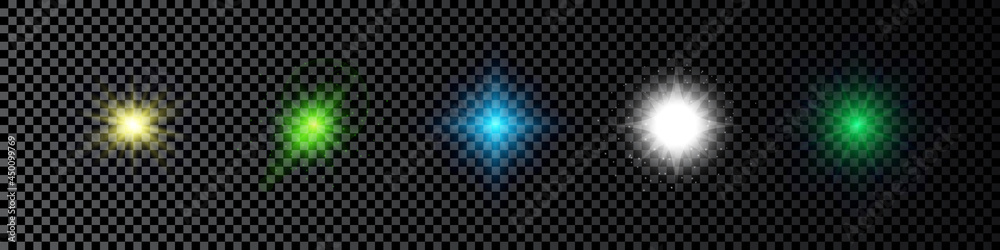 Light effect of lens flare