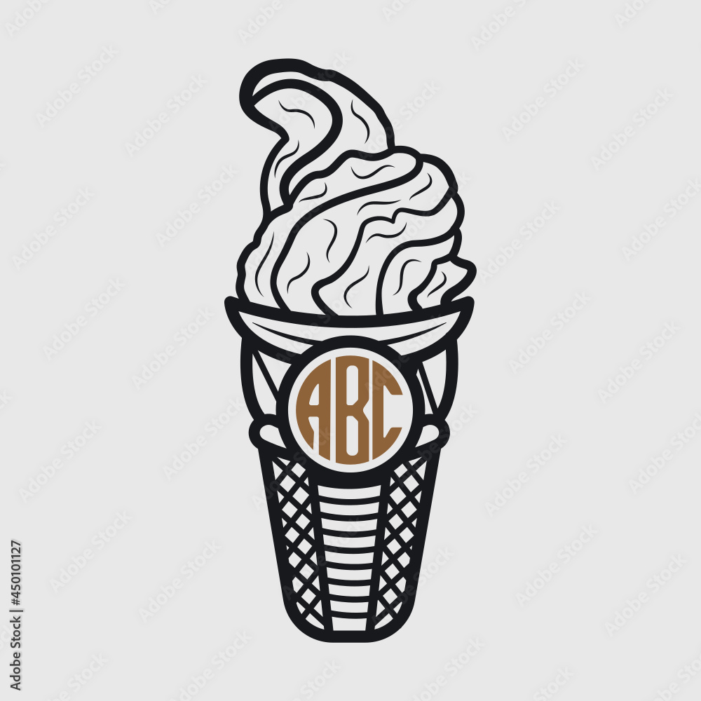 Ice Cream Circle Monogram | Ice Cream | Frozen yogurt | Summer | Sorbet | Dessert | Gelato
Ice Cream Circle Monogram | Ice Cream | Frozen yogurt | Summer | Sorbet | Dessert | Gelato
