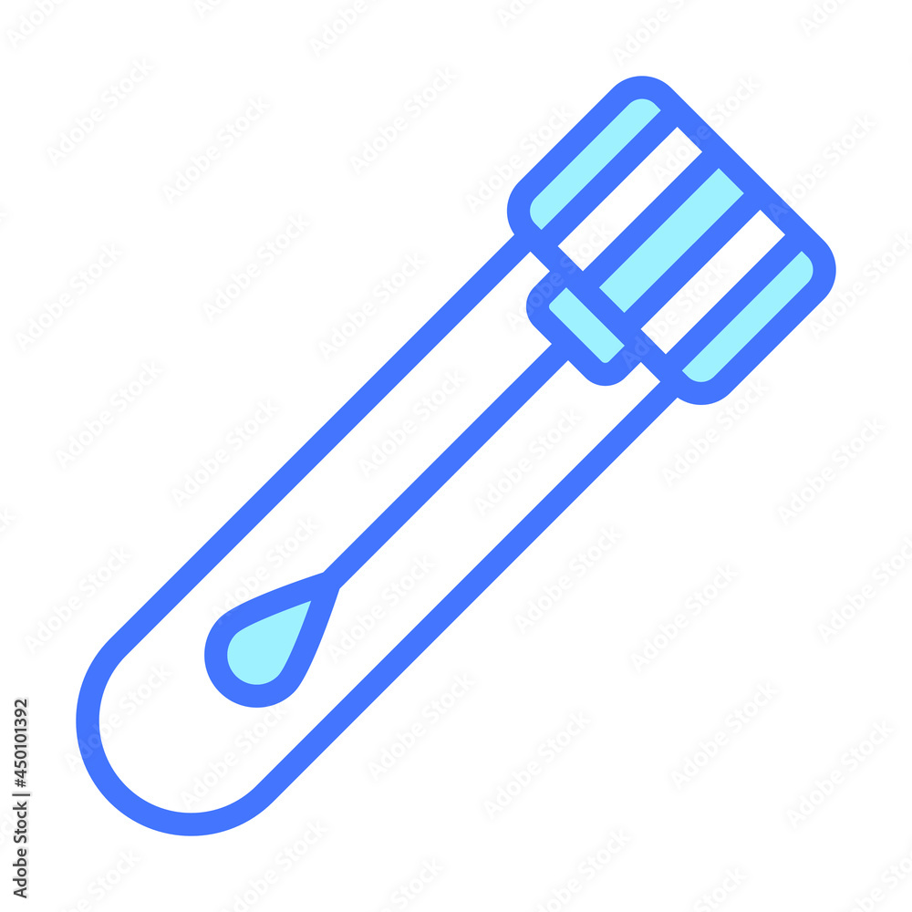 Swab Healthcare Medical, vector graphic Illustration Icon. Swab Healthcare Medical, vector graphic Illustration Icon.