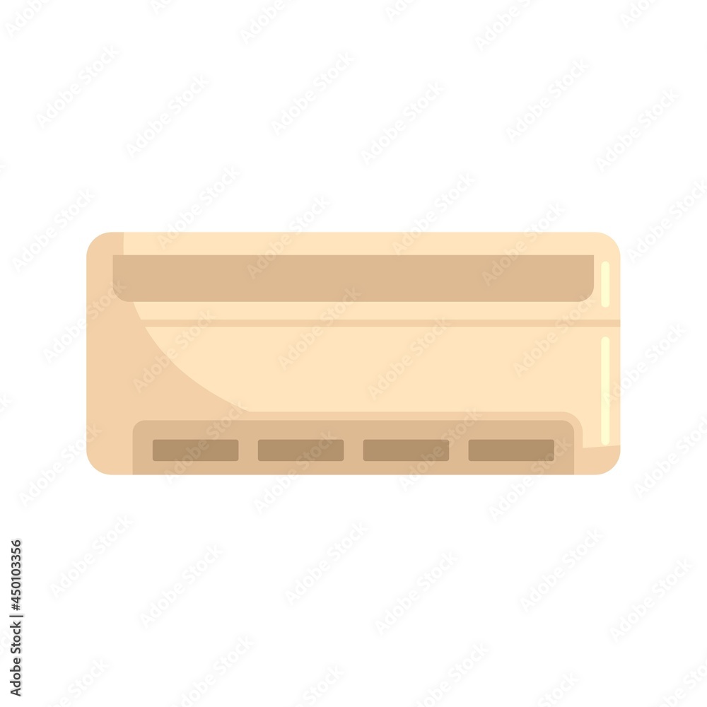 Luxury air conditioner icon flat isolated vector Luxury air conditioner icon flat isolated vector