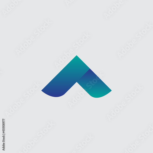 Logo of company, technology, business and online shop