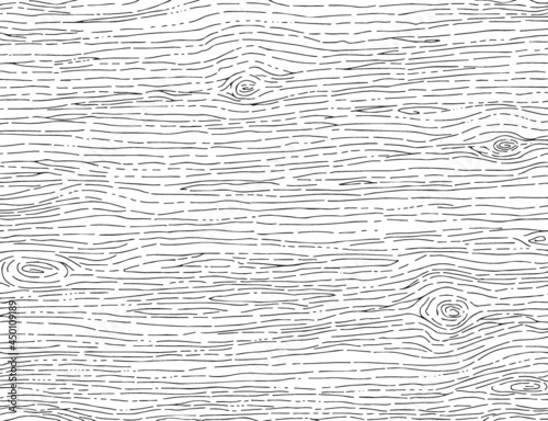 Hand Drawn Wood Patterns in Vector