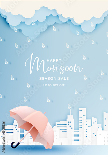 Monsoon season banner sale
