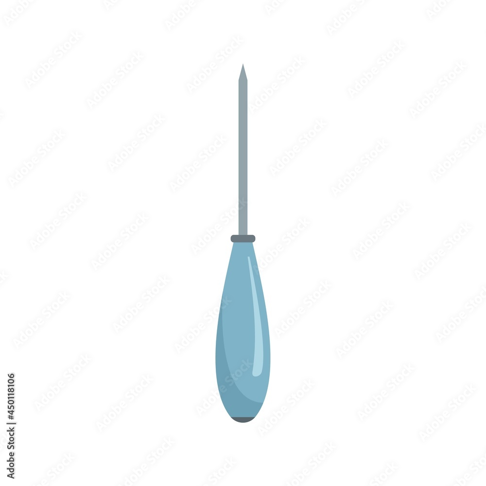 Watch repair metal tool icon flat isolated vector Watch repair metal tool icon flat isolated vector