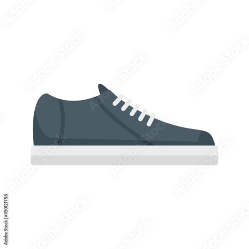 Modern shoe repair icon flat isolated vector