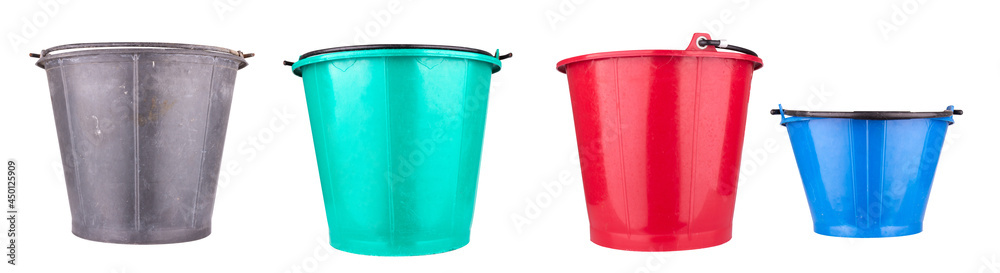 pail isolated on white background