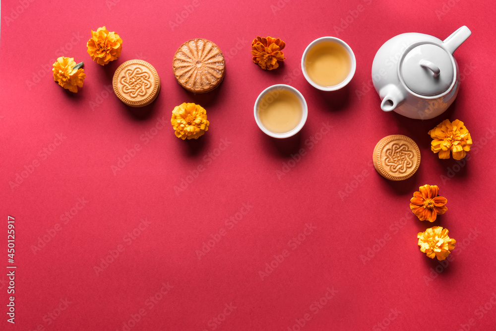 Mid Autumn festival concept