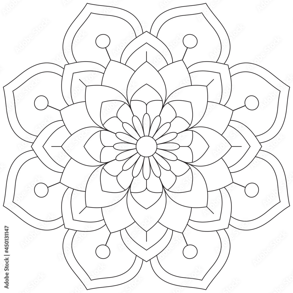 Leaf Flower Petal Coloring Mandala Art Simple Graphic Shape Vector Floral Oriental Outline Vintage Decorative Elements Pattern Illustration Islam Arabic Indian Turkish Mystic Religion Morals Lotus Leaf Flower Petal Coloring Mandala Art Simple Graphic Shape Vector Floral Oriental Outline Vintage Decorative Elements Pattern Illustration Islam Arabic Indian Turkish Mystic Religion Morals Lotus
