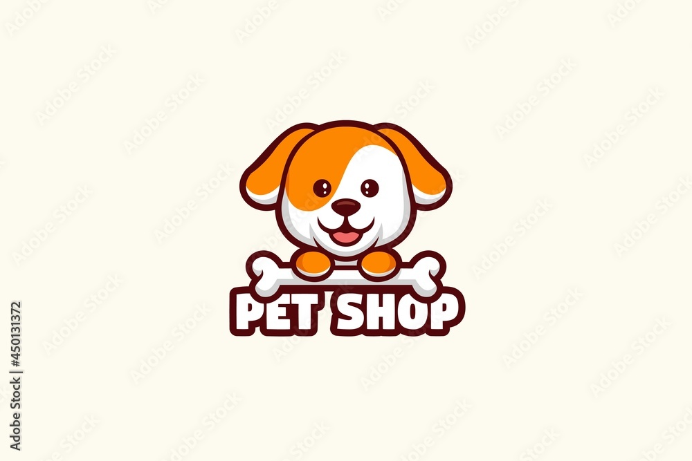 Pet Shop Logo Mascot Character Pet Shop Logo Mascot Character
