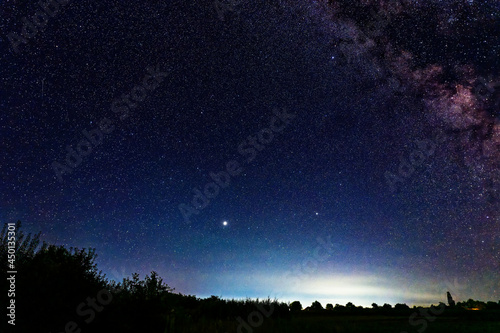 sky with stars